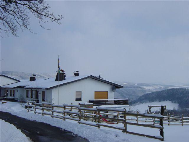 Pension Haus Am Einberg เมสเชอเดอ ภายนอก รูปภาพ